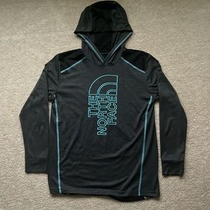 The North Face hooded shirt